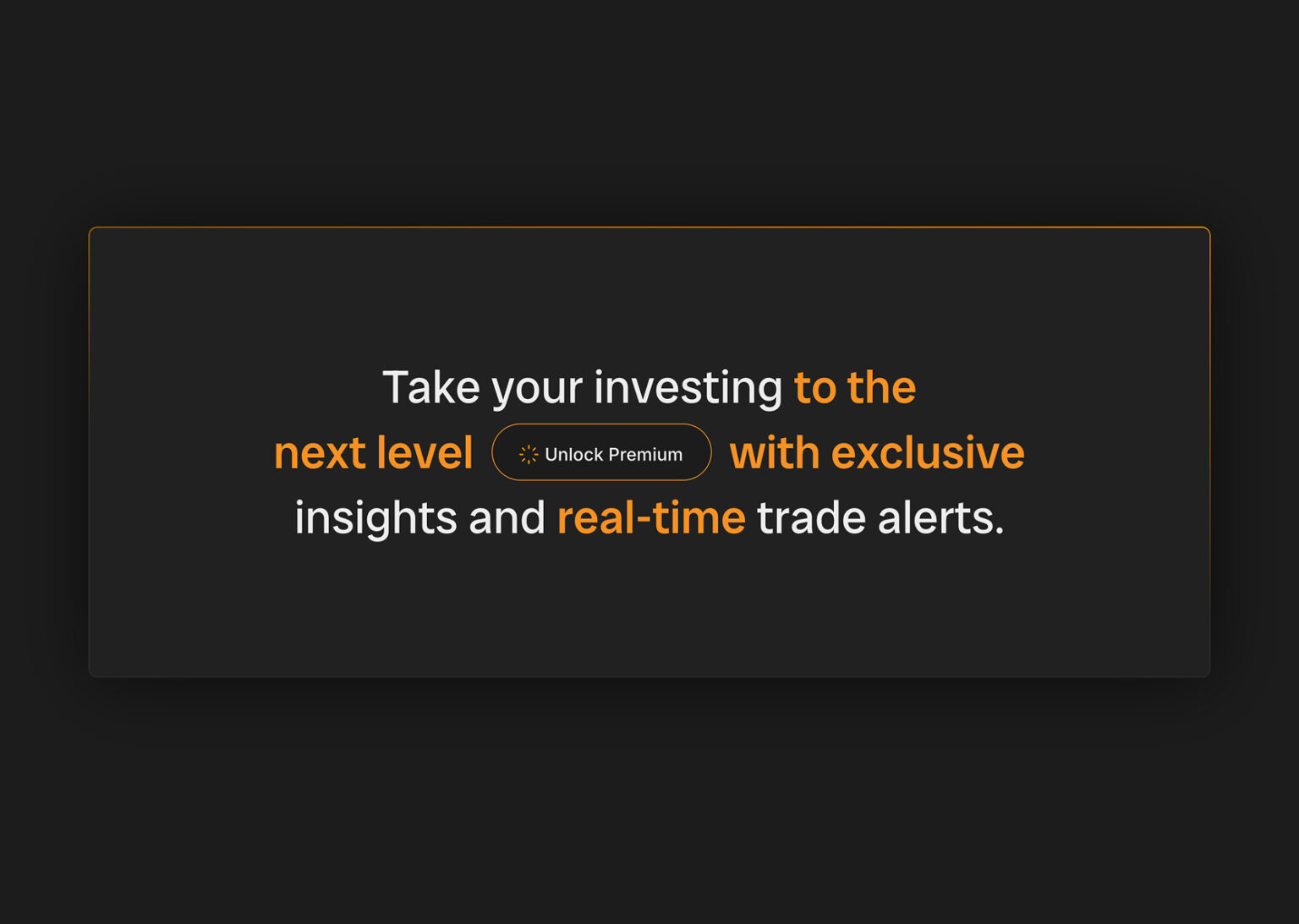 Call to action banner for Phenom Crypto website regarding exclusive insights and trade alerts.